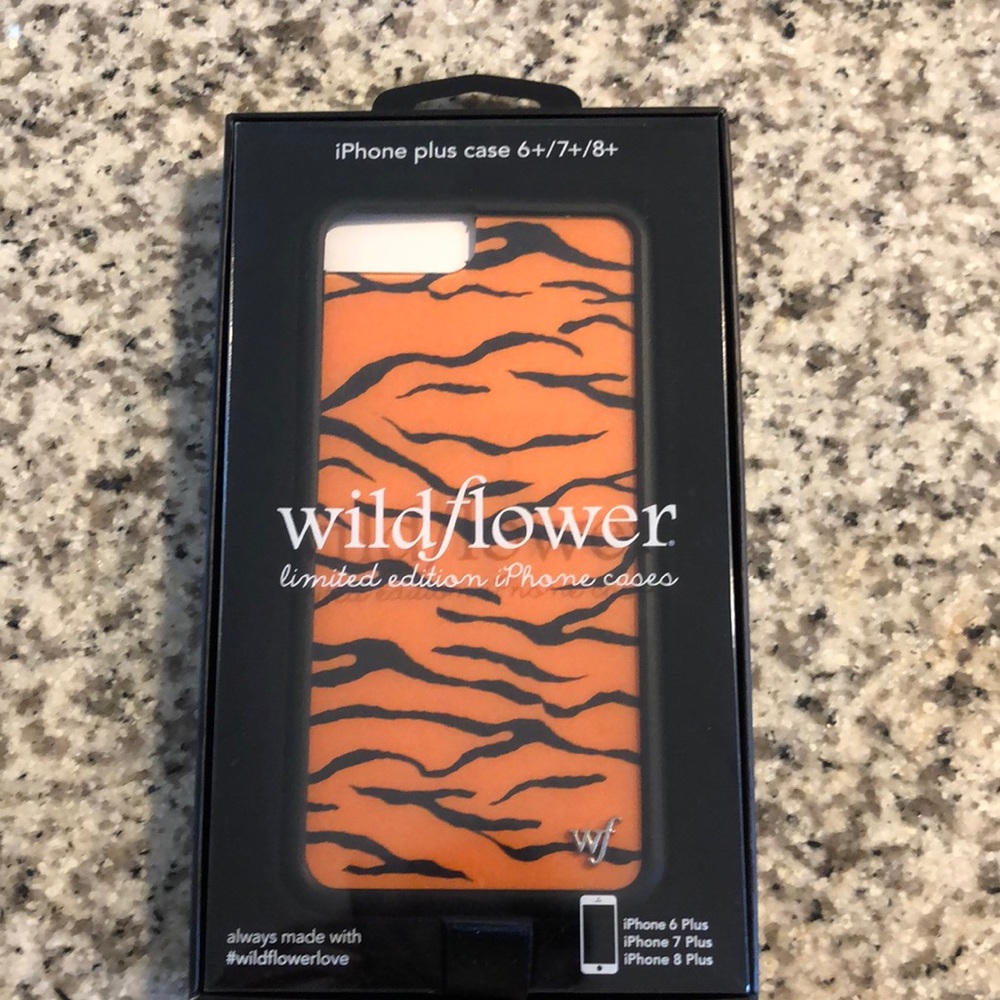 Wildflower iPhone plus case (6+/7+/8+)